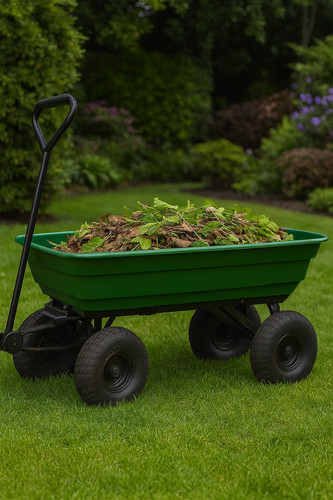 75l garden dump cart - 75l,