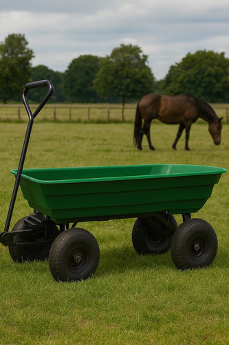 75l tipping garden cart 300 - cart, kg