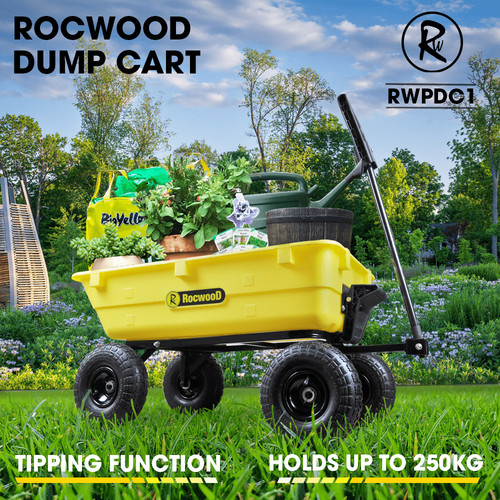 Poly dump cart - poly,