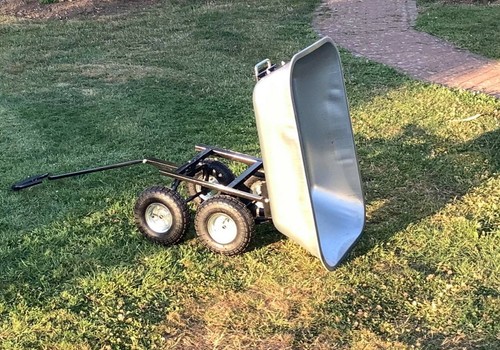 Garden trolley wheel tipping - trolley, 4